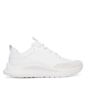Sneakersy Calvin Klein Light Eva Runn Laceup Aop HW0HW03292 Biały