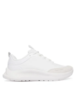 Sneakersy Calvin Klein Light Eva Runn Laceup Aop HW0HW03292 Biały