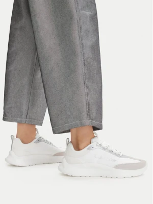 Sneakersy Calvin Klein Light Eva Runner Nyl-Sue HW0HW03149 Biały