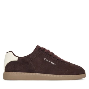 Sneakersy Calvin Klein Low Cupsole Laceup Su HM0HM01946 Bordowy