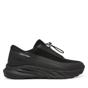 Sneakersy Calvin Klein Low Cut Lace-Up V3X9-83315-1903 S Czarny