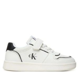 Sneakersy Calvin Klein Low Cut Lace-Up/Velcro V1X9-83278-1355 S Biały