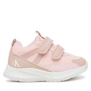 Sneakersy Calvin Klein Low Cut Velcro Sneaker V1A9-83102-1845 M Różowy