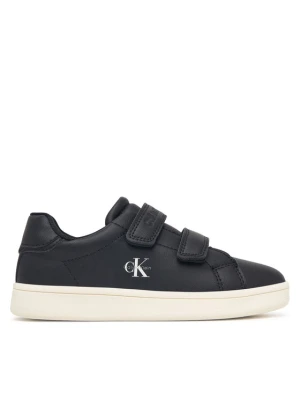 Sneakersy Calvin Klein Low Cut Velcro Sneaker V1X9-83440-1355 S Czarny