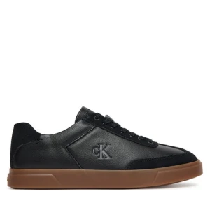 Sneakersy Calvin Klein Low Pro Cups Lth Mix Mg HW0HW02825 Czarny