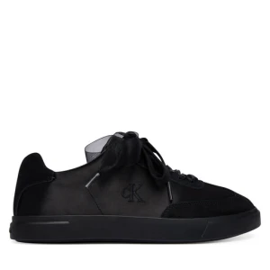 Sneakersy Calvin Klein Low Pro Cupsole Wt Satin Mix HW0HW03288 Czarny