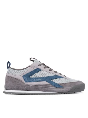 Sneakersy Calvin Klein Low Pro Runner Mix Mat HM0HM02208 Szary