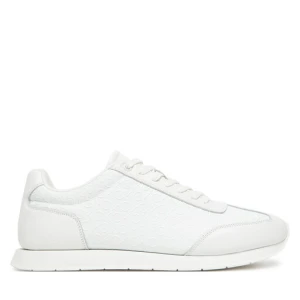 Sneakersy Calvin Klein Low Prof Runn Laceup Mono HM0HM01896 Biały