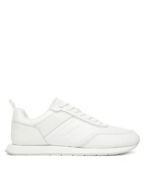 Sneakersy Calvin Klein Low Prof Runn Laceup Tape HM0HM01897 Biały