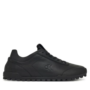 Sneakersy Calvin Klein Low Profile Runner Lth Mg YW0YW02049 Czarny