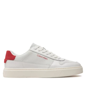 Sneakersy Calvin Klein Low Top Lace Up Bskt HM0HM01254 White/Baked Apple 02U