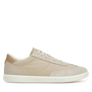 Sneakersy Calvin Klein Low Top Lace Up Cv Mix HM0HM01724 Beżowy