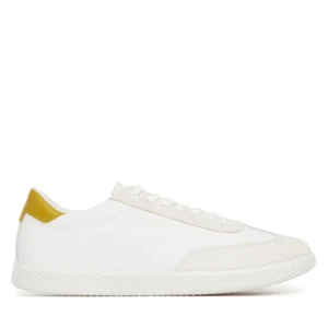 Sneakersy Calvin Klein Low Top Lace Up Cv Mix HM0HM01724 Biały