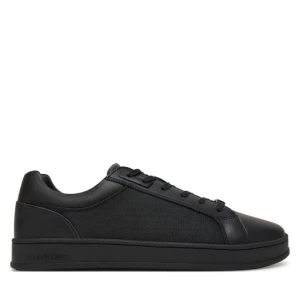 Sneakersy Calvin Klein Low Top Lace Up Eyelet Jaq Mono HM0HM01815 Czarny