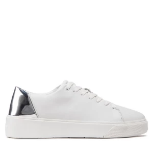 Sneakersy Calvin Klein Low Top Lace Up HM0HM00824 White/Silver 0K6