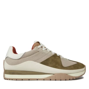 Sneakersy Calvin Klein Low Top Lace Up HM0HM01286 Travertine/Delta Green/Feather Grey 0H8