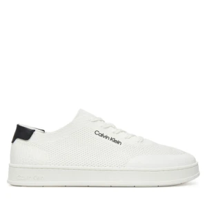 Sneakersy Calvin Klein Low Top Lace Up Knit HM0HM01726 Biały