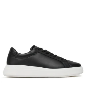 Sneakersy Calvin Klein Low Top Lace Up Lth HM0HM01016 Czarny