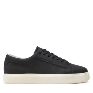 Sneakersy Calvin Klein Low Top Lace Up Lth HM0HM01516 Czarny