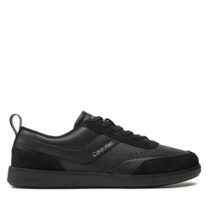 Sneakersy Calvin Klein Low Top Lace Up Lth Mix HM0HM00851 Czarny