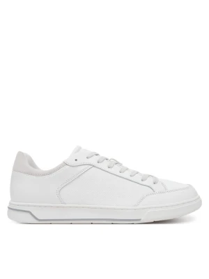 Sneakersy Calvin Klein Low Top Lace Up Lth Mono HM0HM01756 Biały
