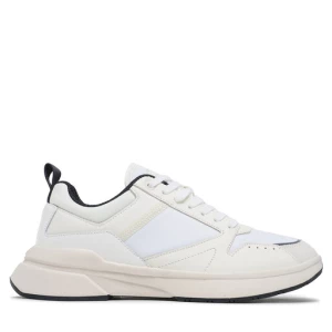 Sneakersy Calvin Klein Low Top Lace Up Mix HM0HM01044 Biały