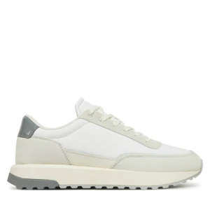 Sneakersy Calvin Klein Low Top Lace Up Repreve Mix HM0HM01714 Biały