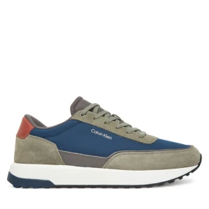 Sneakersy Calvin Klein Low Top Lace Up Repreve Mix HM0HM01714 Zielony
