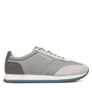 Sneakersy Calvin Klein Low Top Lace Up Repreve Mix HM0HM01828 Szary
