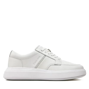 Sneakersy Calvin Klein Low Top Lace Up Tailor HM0HM01379 Biały