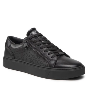 Zdjęcie produktu Sneakersy Calvin Klein Low Top Lace Up W Zip Mono HM0HM00282 Czarny