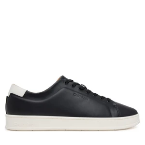 Sneakersy Calvin Klein Pure Low Laceup Cupsole Hf Lth HM0HM01859 Czarny