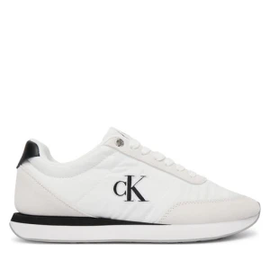Sneakersy Calvin Klein Retro Runner Ess Mix Mat Wmn YW0YW01990 Biały