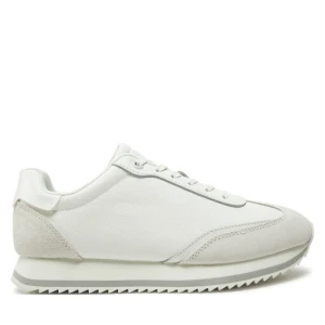 Sneakersy Calvin Klein Runner Lace Up - Mono Mix HW0HW02294 Biały