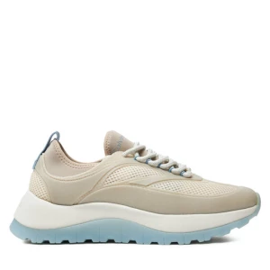 Sneakersy Calvin Klein Runner Lace Up Pearl Mix M HW0HW02079 Beżowy