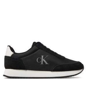 Sneakersy Calvin Klein Runner Laceup Low Mg Mix YW0YW01615 Czarny