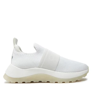 Sneakersy Calvin Klein Runner Slip On He Mesh HW0HW01896 Biały