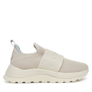 Zdjęcie produktu Sneakersy Calvin Klein Runner Slip On - He Nappa HW0HW02415 Écru