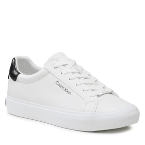 Sneakersy Calvin Klein Vulc Lace Up HW0HW01681 Biały