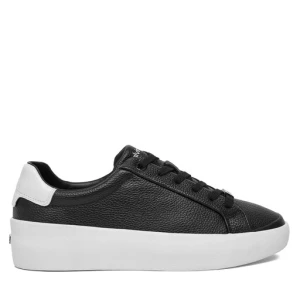Sneakersy Calvin Klein Vulc Lace Up Lth HW0HW02214 Czarny