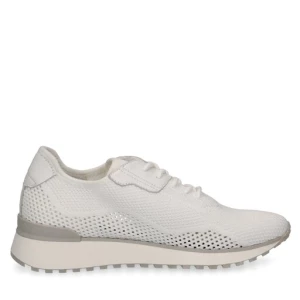 Sneakersy Caprice 9-23500-20 White Knit 163
