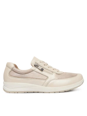 Sneakersy Caprice 9-23723-44 Écru Kremowy