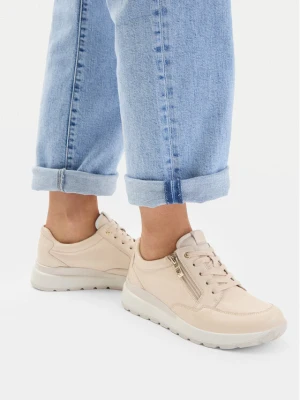 Sneakersy Caprice 9-23738-45 Beżowy
