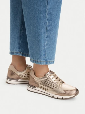 Sneakersy Caprice 9-23752-46 Złoty