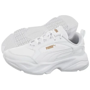 Sneakersy Cassia 2.0 L White-White- Gold 402678-02 (PU632-a) Puma