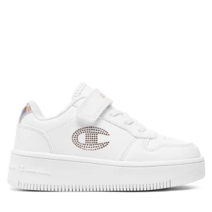 Sneakersy Champion Rebound Platform Glitter G Ps Low Cut Shoe S32830-CHA-WW008 Biały