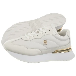 Sneakersy Chic Fashion Runner White/Ecru FW0FW09033 0LE (TH1418-a) Tommy Hilfiger