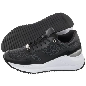 Sneakersy Chunky Inter WDG Lace Up-Mn Mix HW0HW01272 Black/Black Mono (CK169-a) Calvin Klein