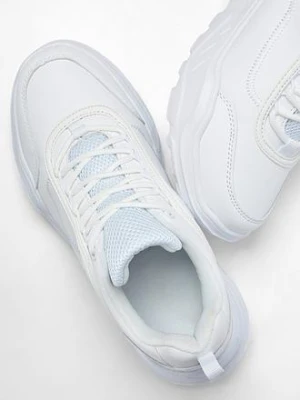 Sneakersy chunky z lekką podeszwą bonprix