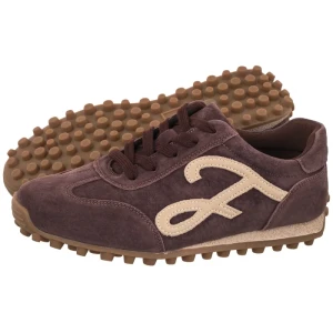 Sneakersy Ciemnobrązowe DP7961 / 26 D BR (FO256-a) Filippo